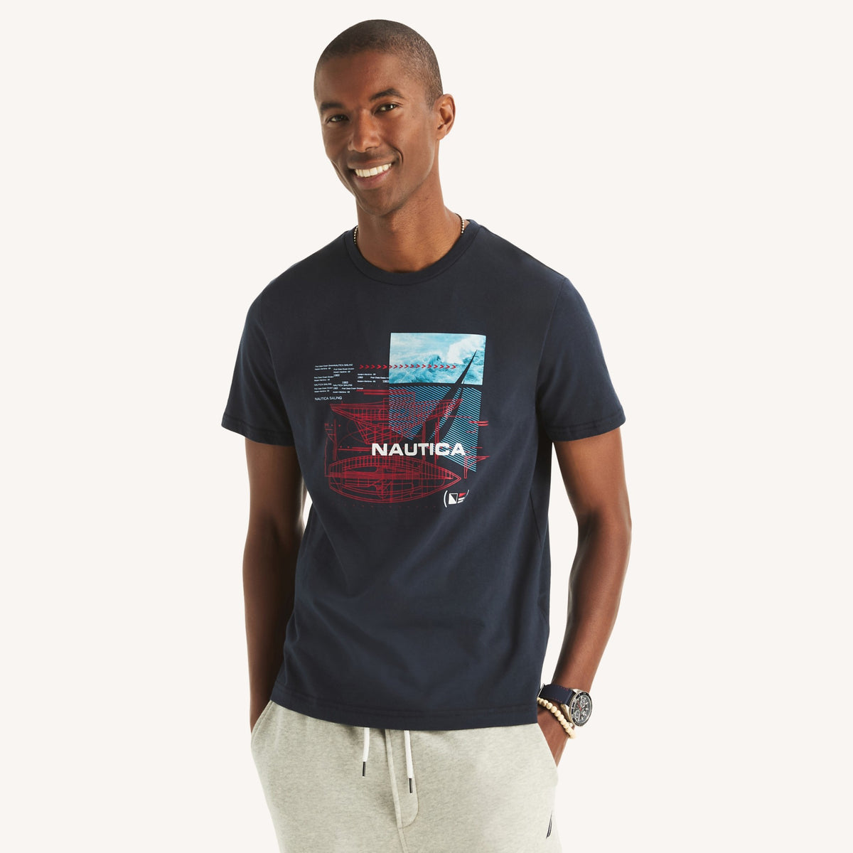 T-SHIRT M/C DE HOMBRE