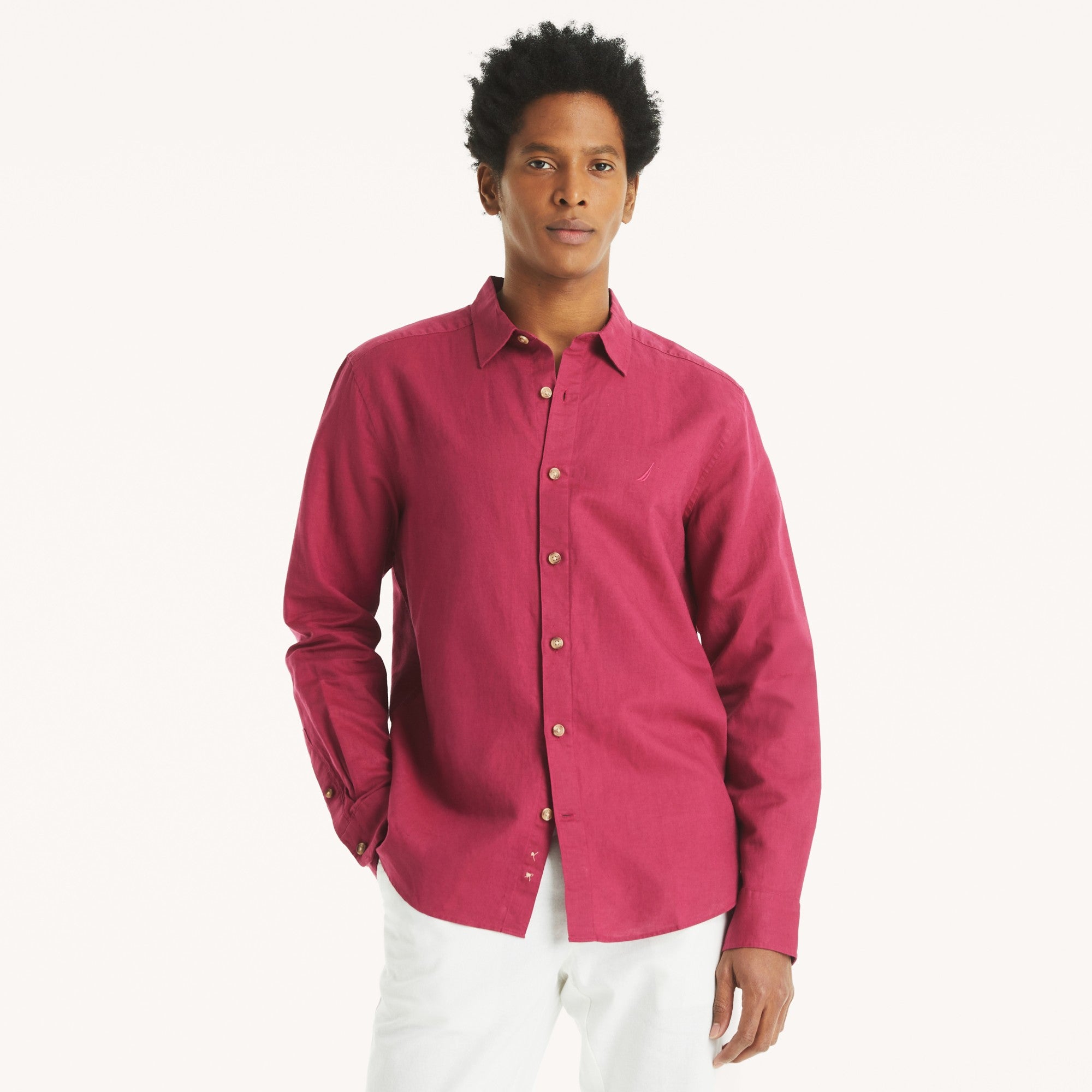 CAMISA M/L DE HOMBRE