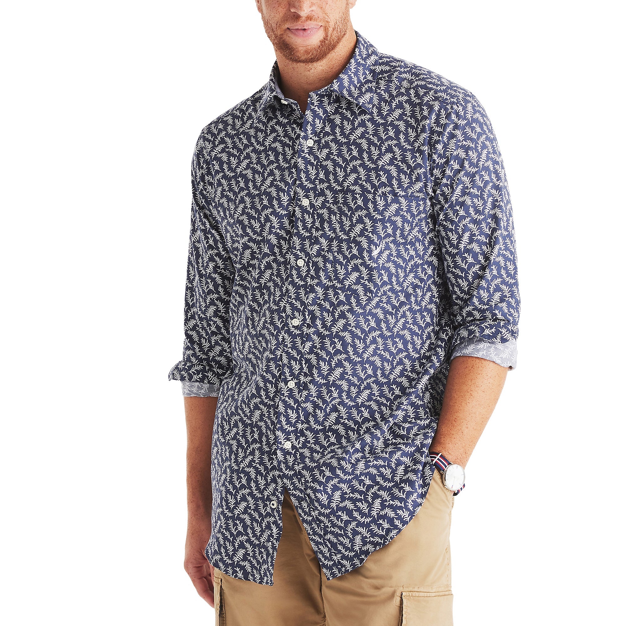 CAMISA M/L DE HOMBRE