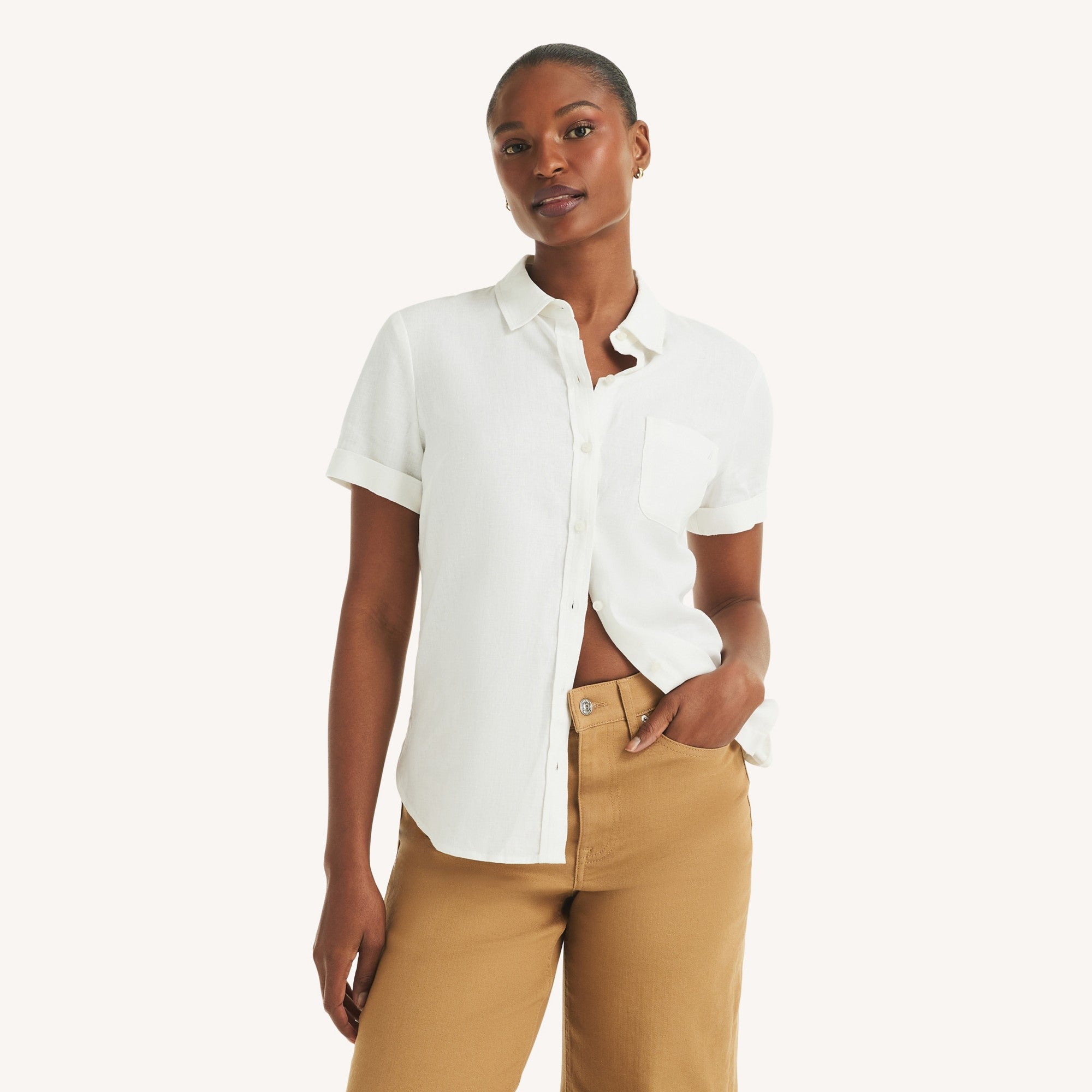 CAMISA M/C T/PLANO DE DAMA