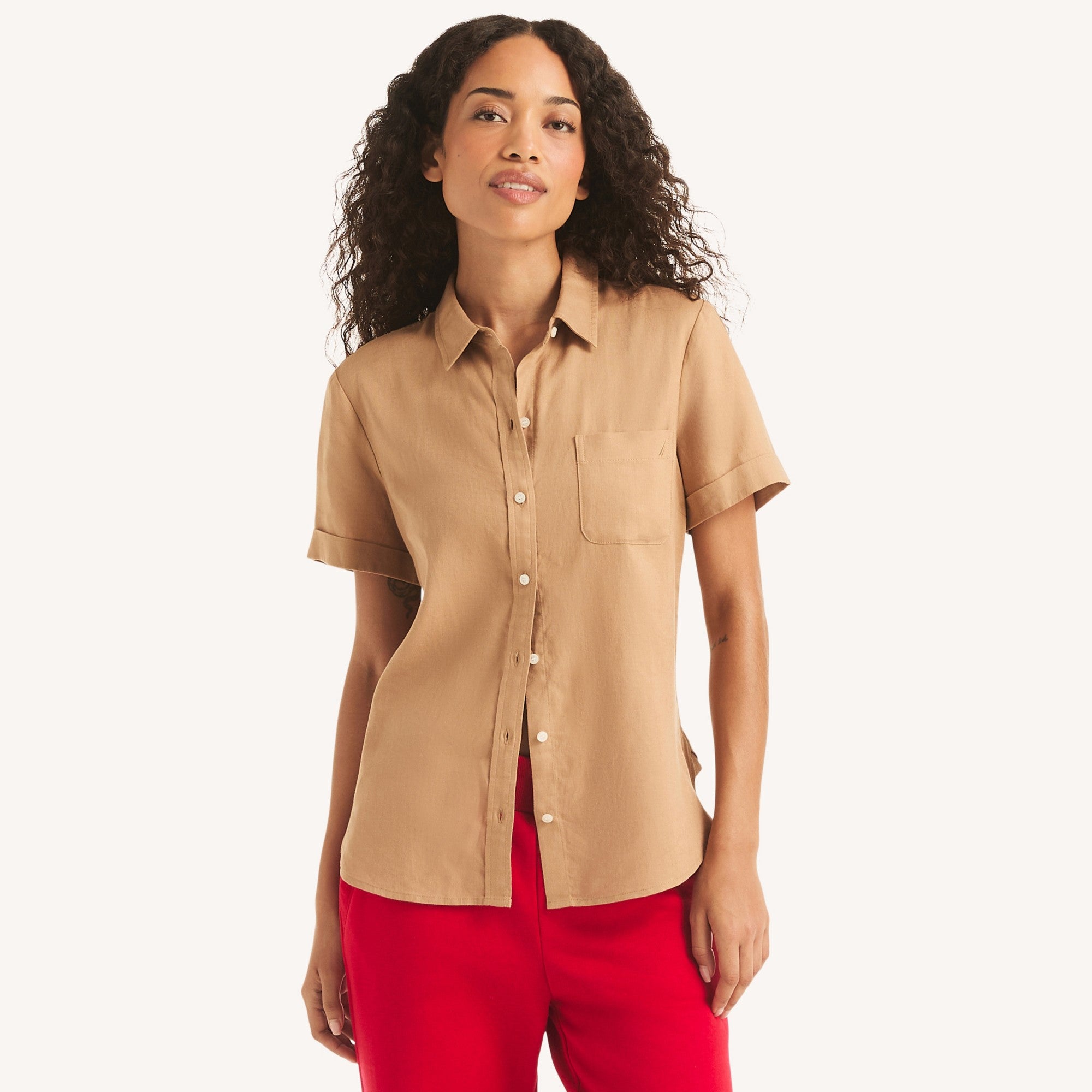 CAMISA M/C T/PLANO DE DAMA