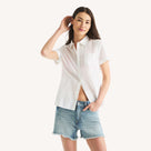 CAMISA M/C T/PLANO DE DAMA