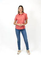 CAMISA M/C T/PLANO DE DAMA