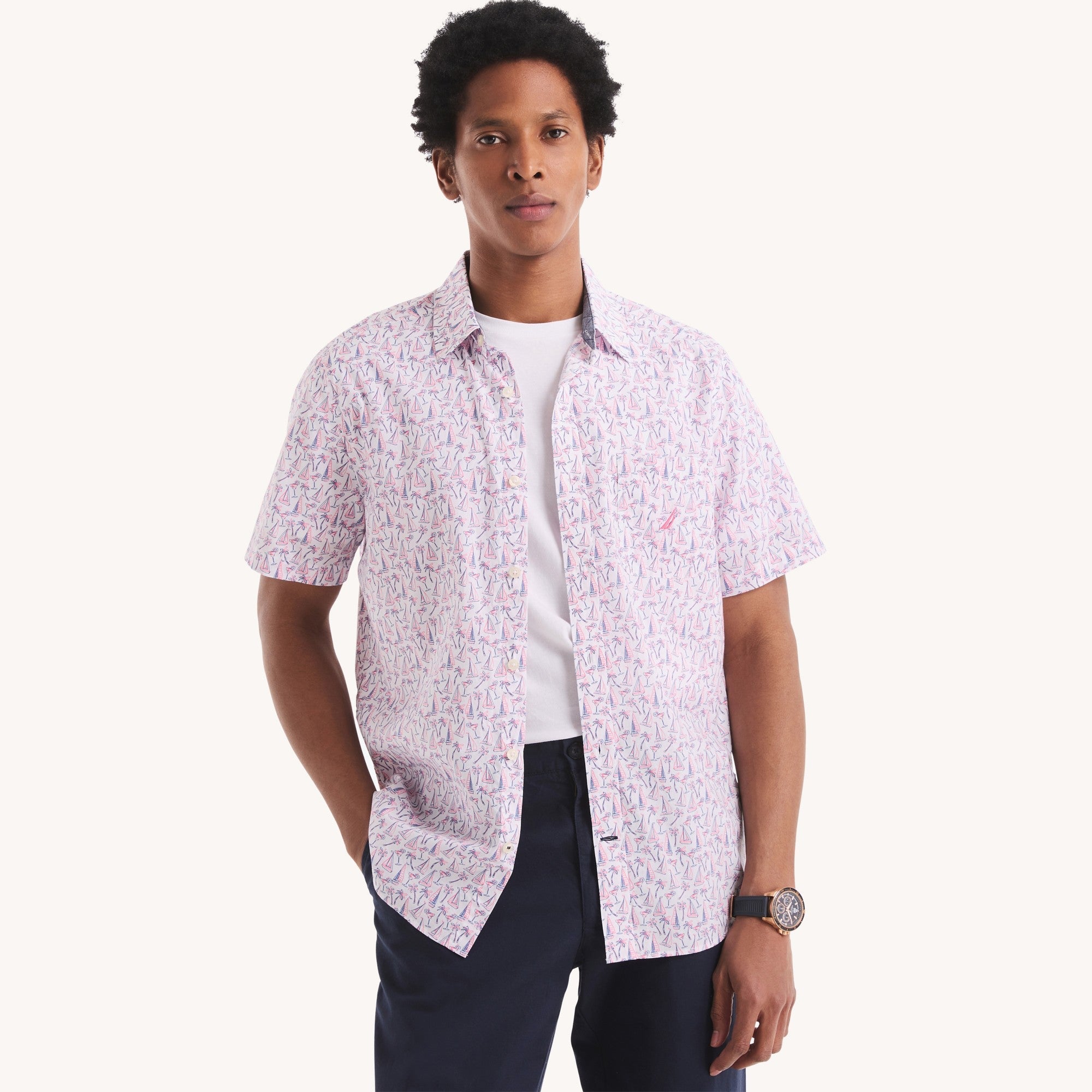CAMISA M/C DE HOMBRE
