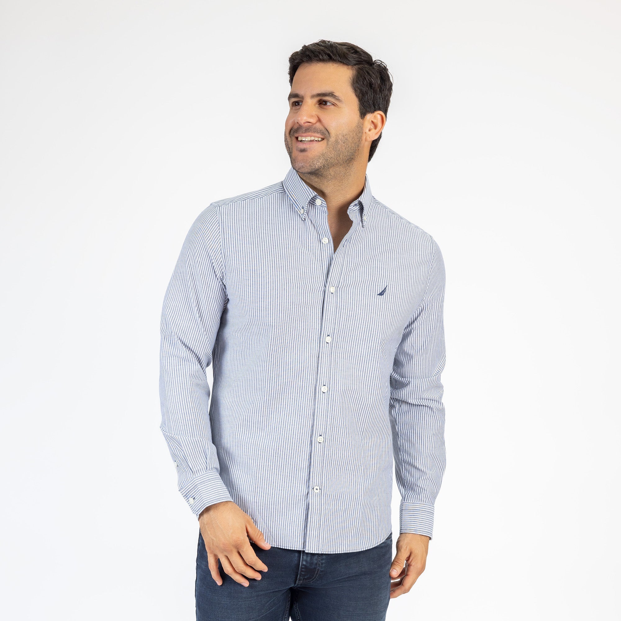 CAMISA M/L DE HOMBRE