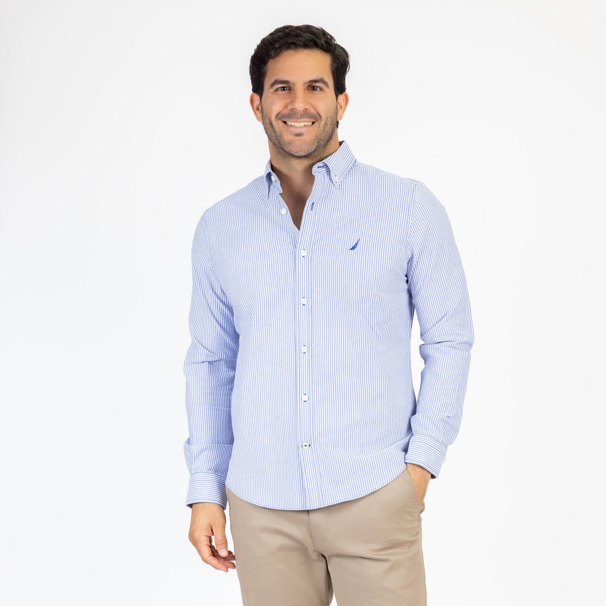 CAMISA M/L DE HOMBRE