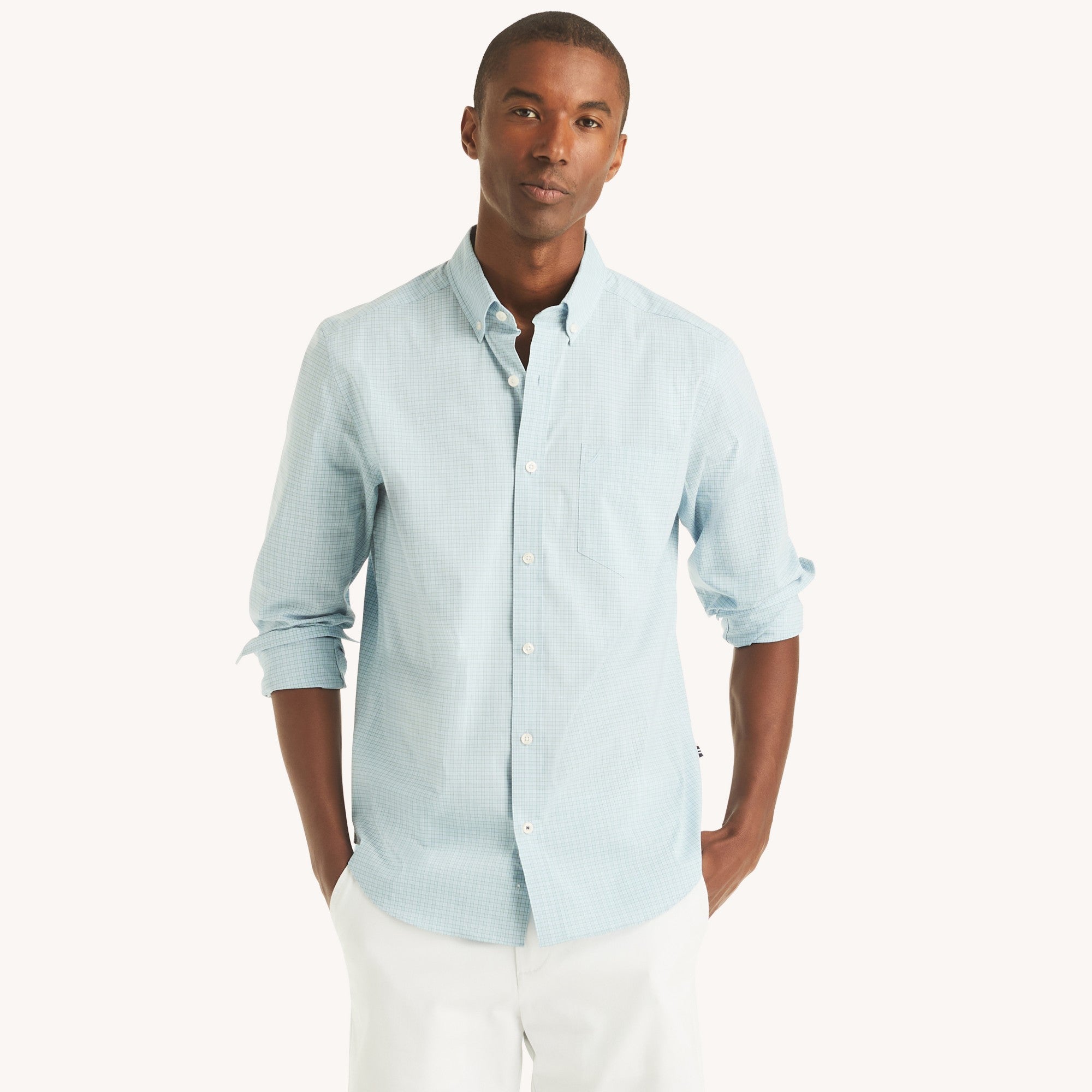 CAMISA M/L DE HOMBRE