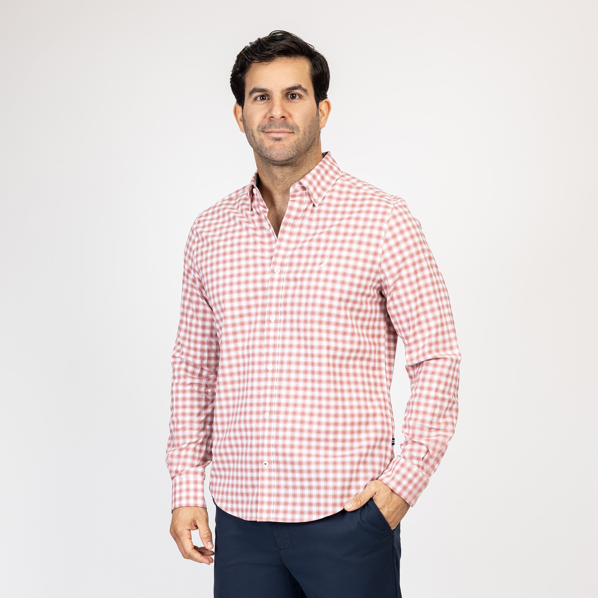 CAMISA M/L DE HOMBRE