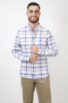 CAMISA M/L DE HOMBRE
