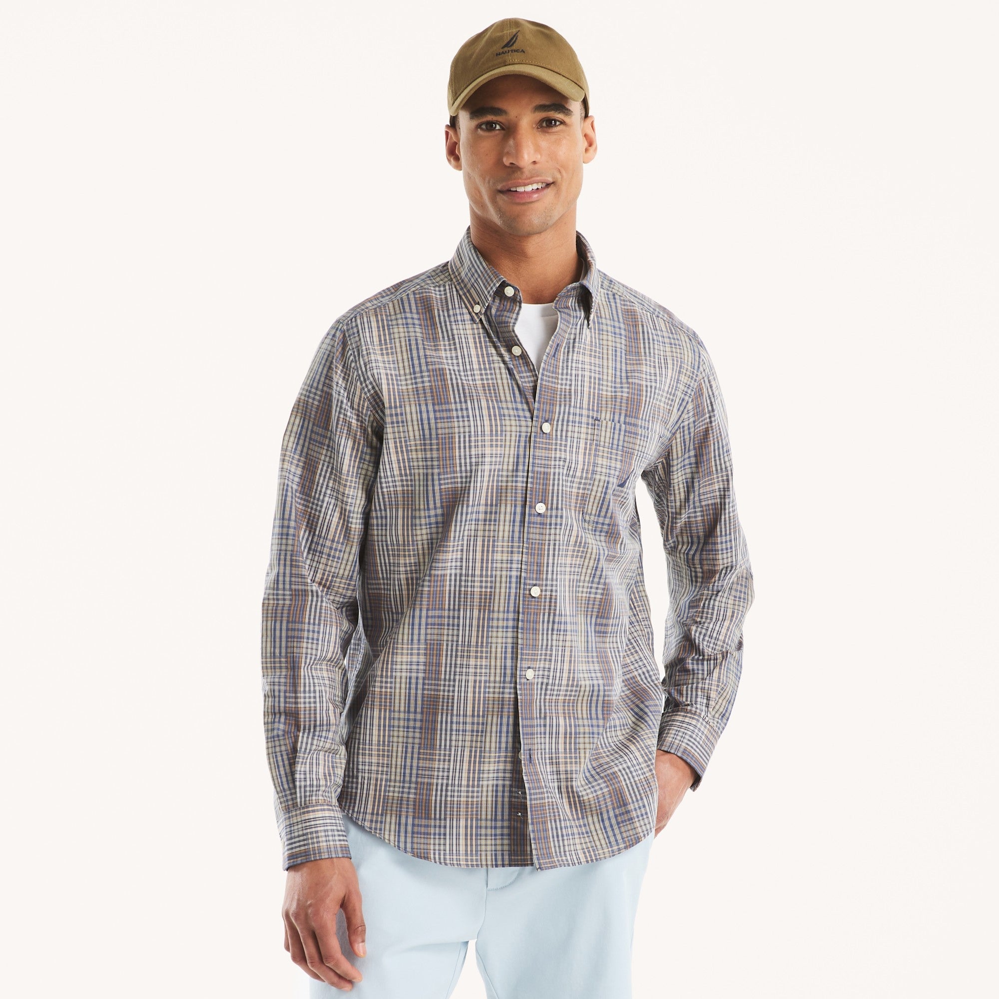 CAMISA M/L DE HOMBRE