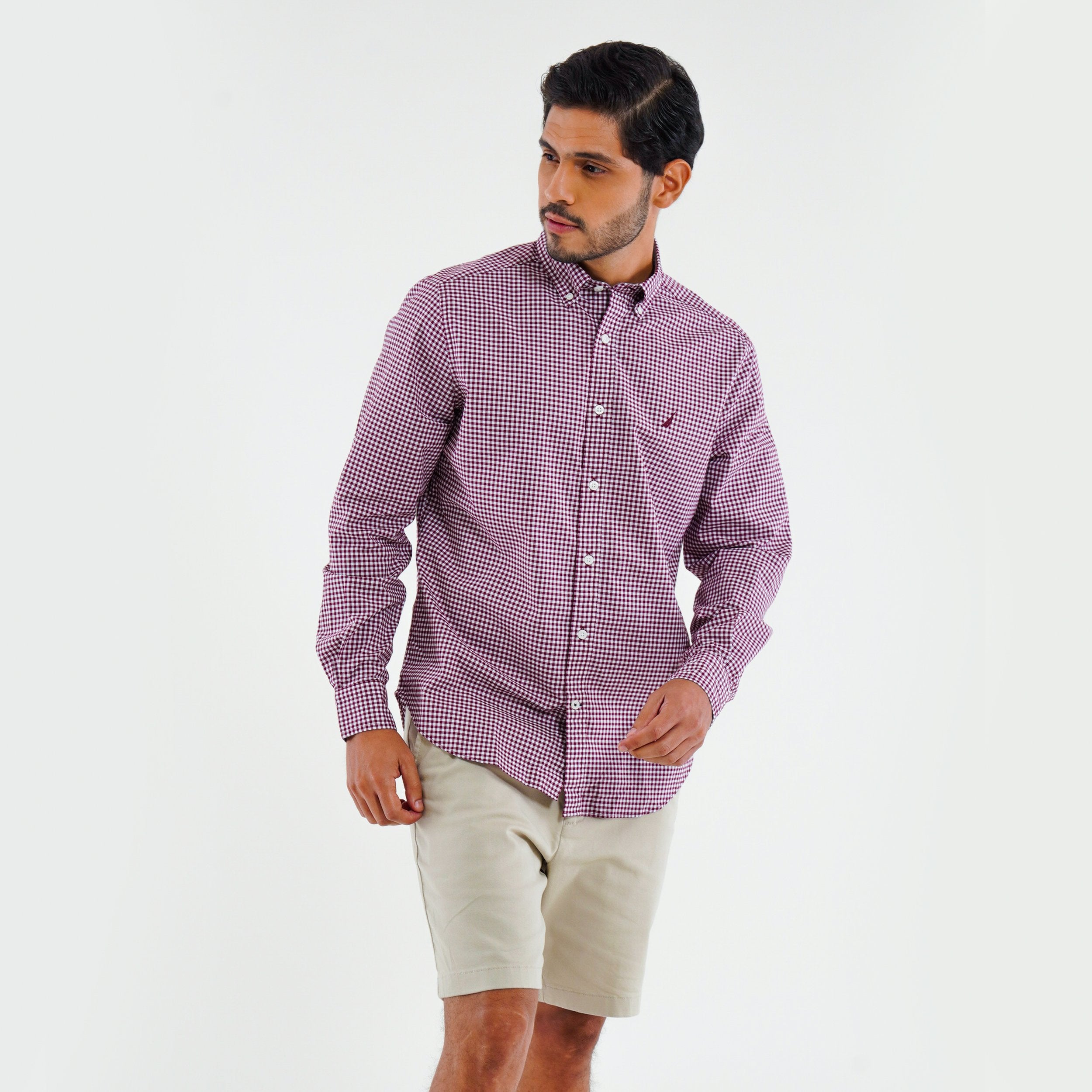 CAMISA MANGA LARGA DE HOMBRE